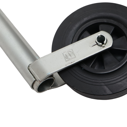 Cantonal Stützrad - 48 mm rund - Tragfähigkeit: 150 kg - Kunststofffelge - eigener Import/Eigenmarke