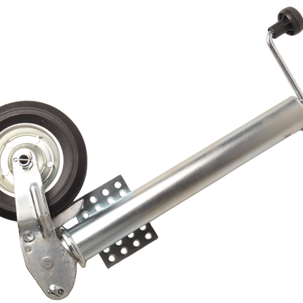 Cantonal Stützrad für Anhänger 60 mm rund automatisch klappbar