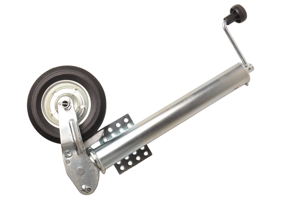 Cantonal Stützrad für Anhänger 60 mm rund automatisch klappbar