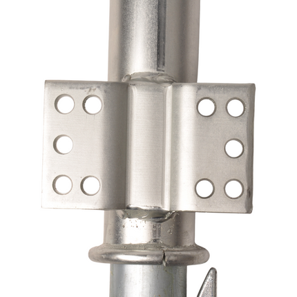 Cantonal Stützrad für Anhänger - 60 mm rund - automatisch klappbar