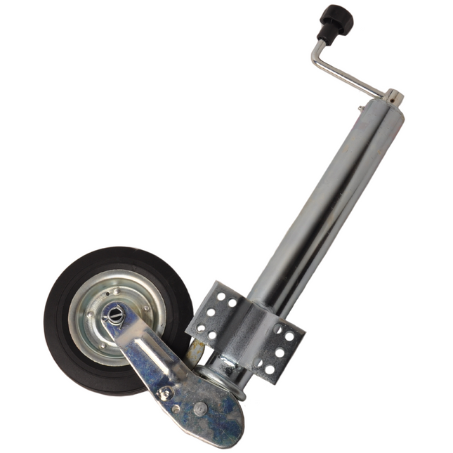 Cantonal Stützrad für Anhänger - 60 mm rund - automatisch klappbar