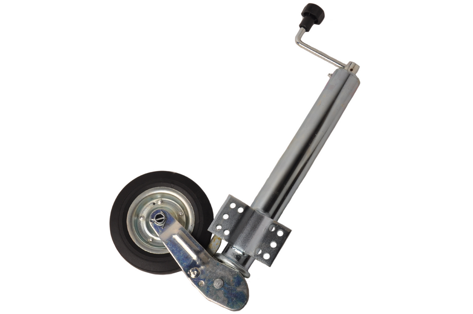 Cantonal Stützrad für Anhänger - 60 mm rund - automatisch klappbar