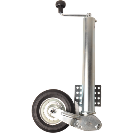 Cantonal Stützrad für Anhänger - 60 mm rund - Tragfähigkeit: 250 kg - automatisch klappbar