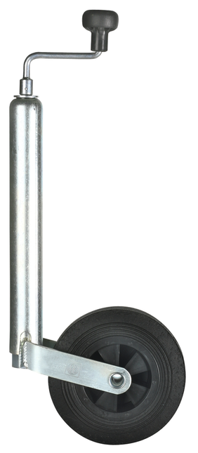 Cantonal Stützrad für Anhänger/Auflieger - 48 mm rund - Kunststofffelge - eigener Import/Eigenmarke