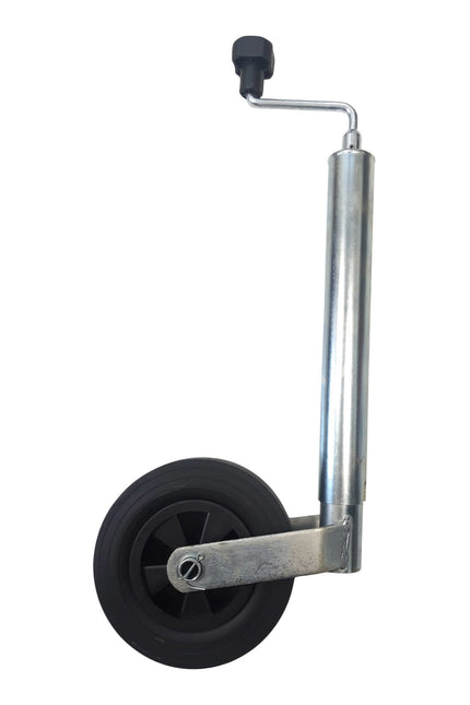 Cantonal Stützrad für Anhänger/Auflieger - 48 mm rund - Kunststofffelge - eigener Import/Eigenmarke