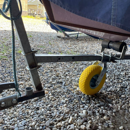 Cantonal Stützrad Lenkrad Set - inklusive Montagematerialien - 80 kg Tragfähigkeit