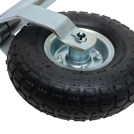 Cantonal Stützrad mit Luftreifen - 48 mm - Tragfähigkeit: 150 kg - Stahlfelge