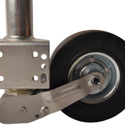 Cantonal Stützrad - rund 60 mm - Tragfähigkeit: 500 kg - automatisch - extra lang