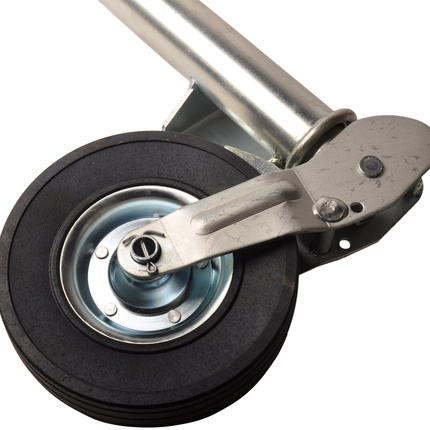 Cantonal Stützrad - rund 60 mm - Tragfähigkeit: 500 kg - automatisch - extra lang