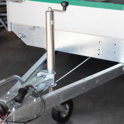 Cantonal Stützrad - rund 60 mm - Tragfähigkeit: 500 kg - automatisch - extra lang