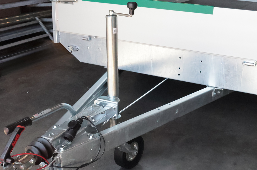 Cantonal Stützrad - rund 60 mm - Tragfähigkeit: 500 kg - automatisch - extra lang