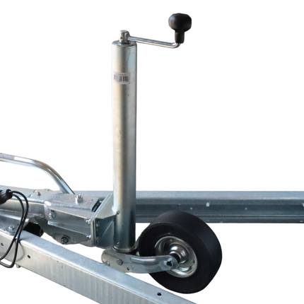 Cantonal Stützrad - rund 60 mm - Tragfähigkeit: 500 kg - automatisch - extra lang
