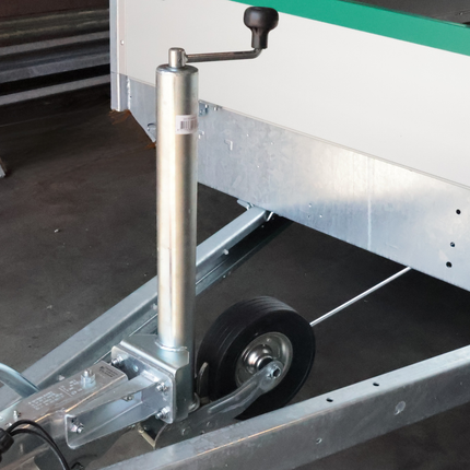 Cantonal Stützrad - rund 60 mm - Tragfähigkeit: 500 kg - automatisch - extra lang