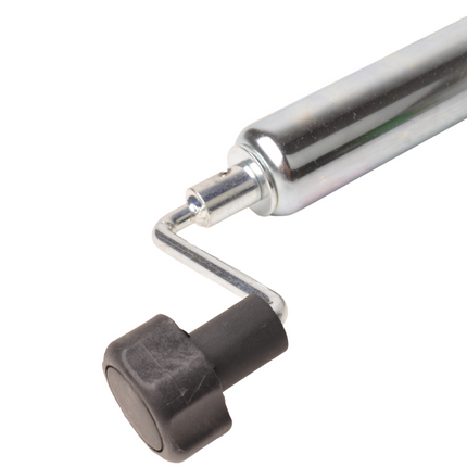 Cantonal Stützrad rund Durchmesser 48 mm mit Gummireifen und Stahlfelge