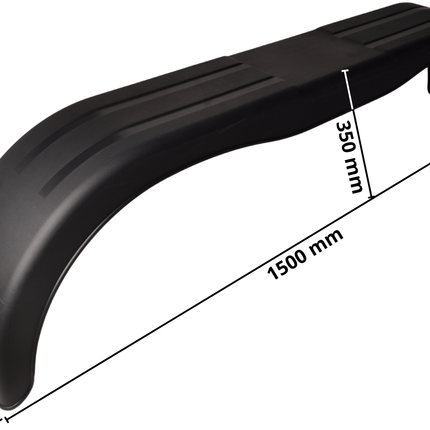Cantonal Tandem Kotflügel - 1500x220x350 mm