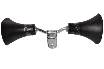 Cantonal Trompetenrollen-Satz - 400x140x140 mm - schwarz - für Beiboot