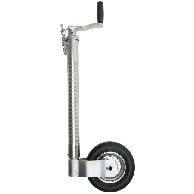Cantonal Typ Ifor Williams Stützrad - 48 mm - gerippt - Tragfähigkeit: 250 kg - Stahlfelge
