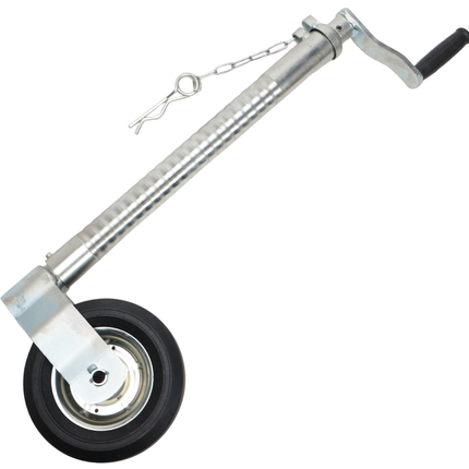 Cantonal Typ Ifor Williams Stützrad - 48 mm - gerippt - Tragfähigkeit: 250 kg - Stahlfelge