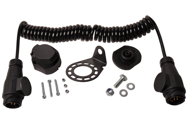 Cantonal Umrüstsatz zur Steckdose mit Spiralkabel - 13-polig - 13 Pins