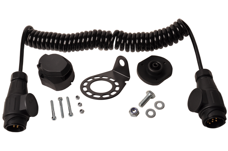 Cantonal Umrüstsatz zur Steckdose mit Spiralkabel - 13-polig - 13 Pins