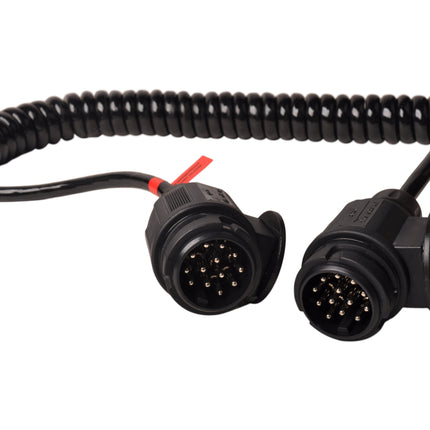 Cantonal Umrüstsatz zur Steckdose mit Spiralkabel - 13-polig - 13 Pins