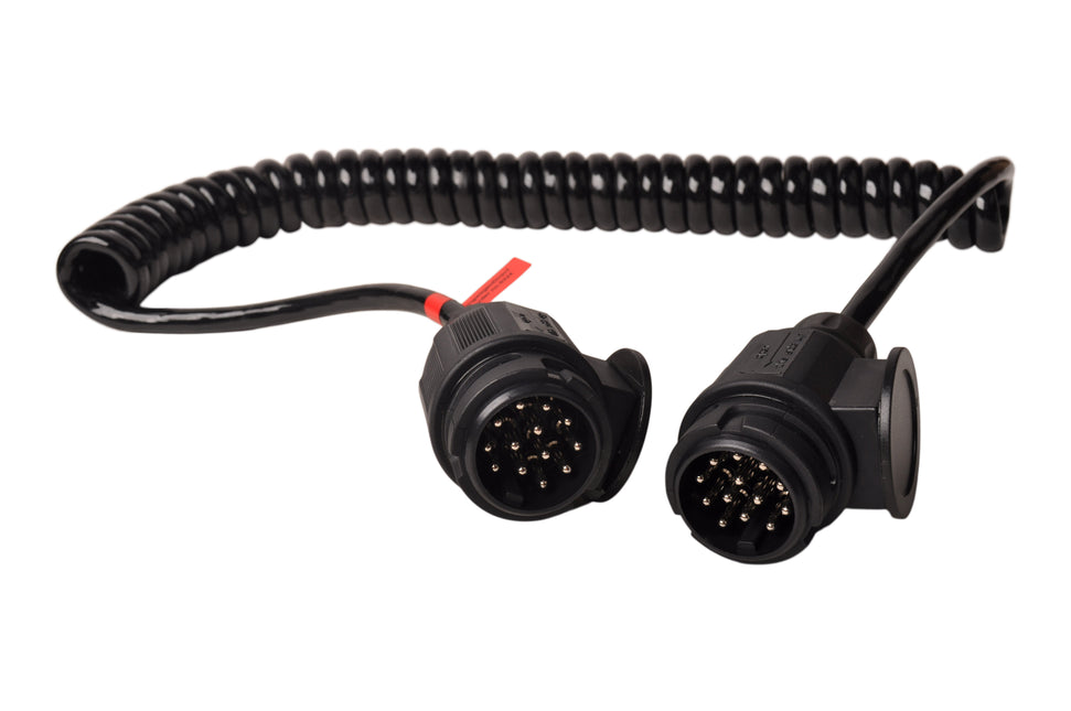 Cantonal Umrüstsatz zur Steckdose mit Spiralkabel - 13-polig - 13 Pins