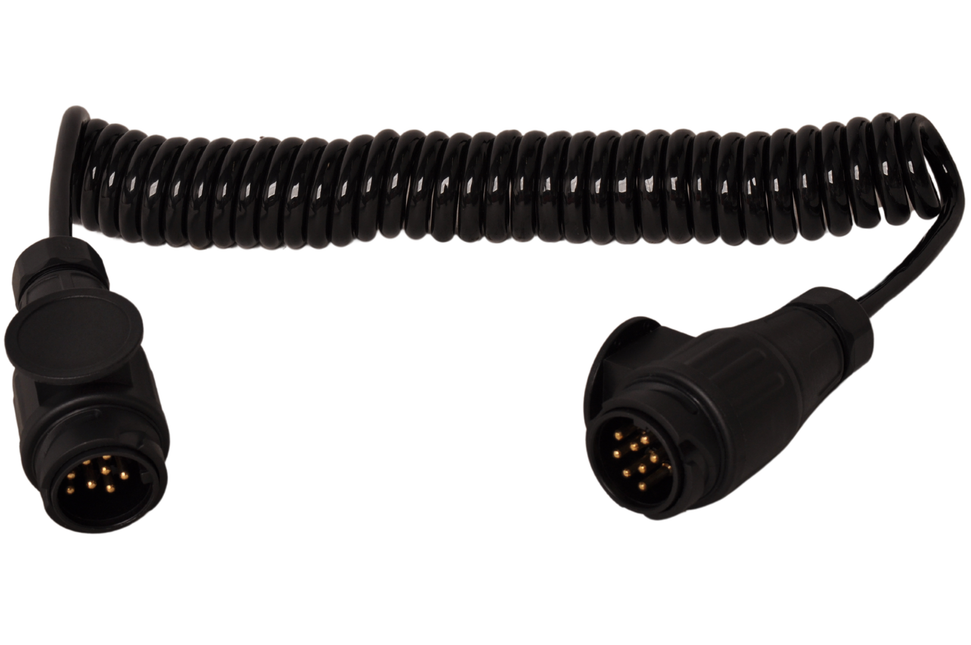 Cantonal Umrüstsatz zur Steckdose mit Spiralkabel - 13-polig - 8 Pins