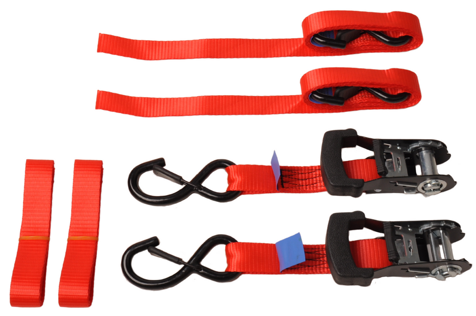 Cantonal Universelle Spanngurte für Motorradtransport 180 cm – 350 kg