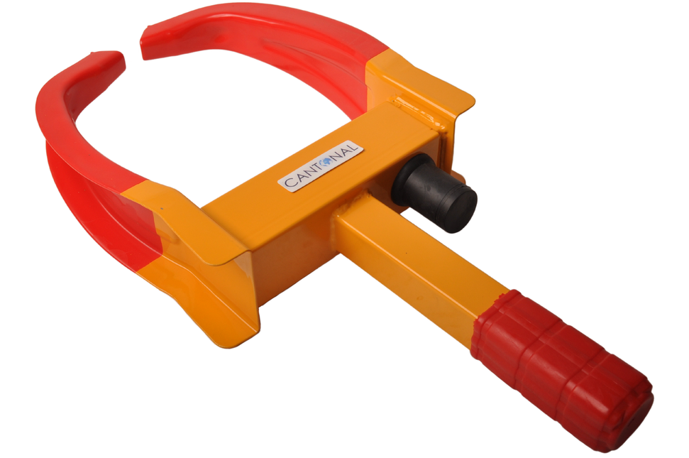 Cantonal Universelle verstellbare Radkralle/Parkkralle mit zwei Schlüsseln – geeignet für Auto, Anhänger & Wohnwagen