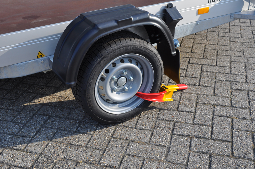 Cantonal Universelle verstellbare Radkralle/Parkkralle mit zwei Schlüsseln – geeignet für Auto, Anhänger & Wohnwagen