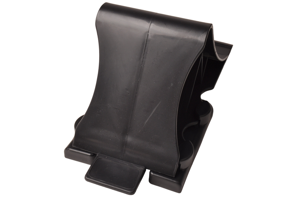 Cantonal Unterlegkeil Kunststoff (schwarz) mit Halterung