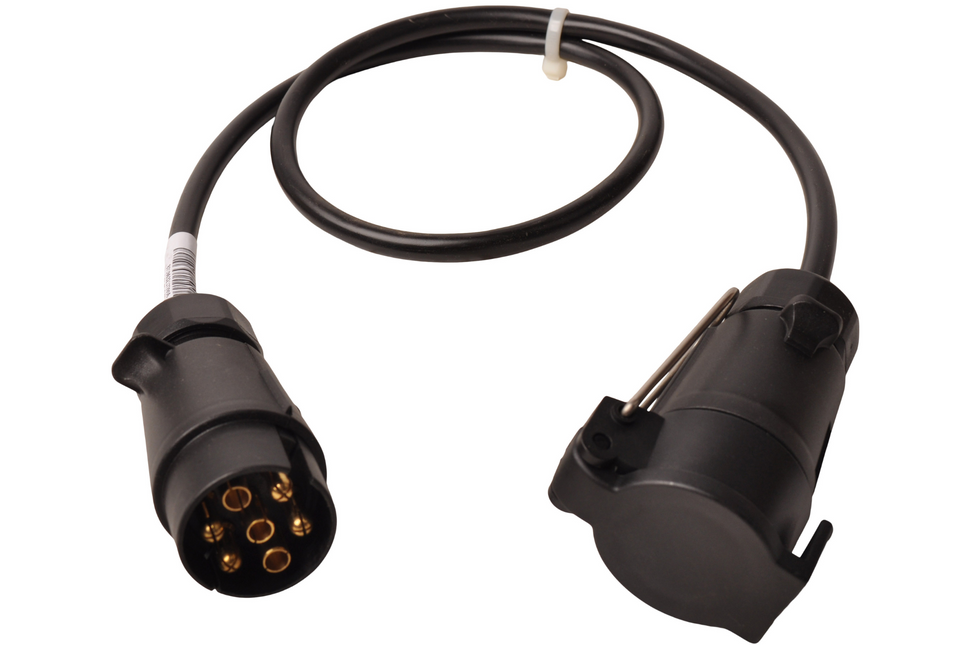 Cantonal Verlängerungskabel 1 Meter 7-adrig mit 7-poligem Stecker & 7-poliger Buchse - 100 cm