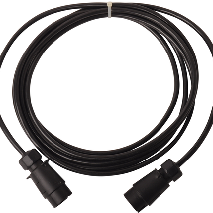 Cantonal Verlängerungskabel 5 Meter 7-adrig mit 2x 7-poligem Stecker - 500 cm