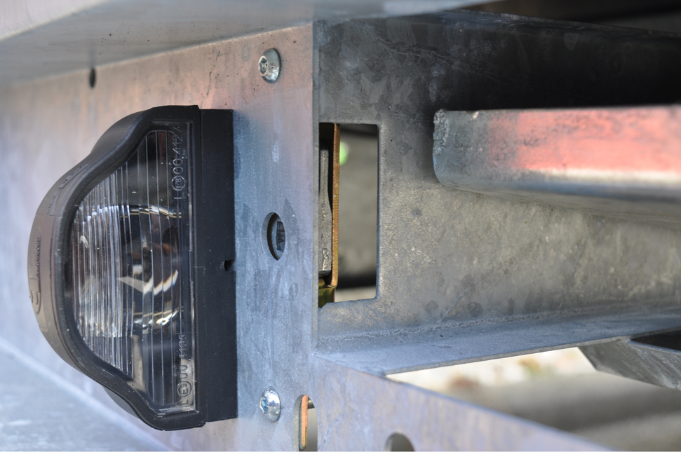 Cantonal Verriegelungsplatte Behälterschloss 105x19x10 mm