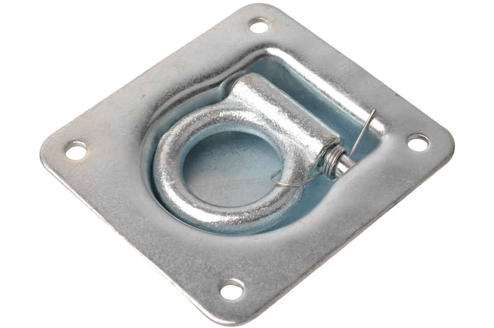 Cantonal Versenkbare Zurrmulde Zurröse einfach 102x96 mm