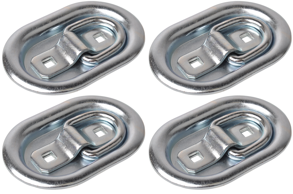 Cantonal Versenkter Zurrpunkt 145x100 mm