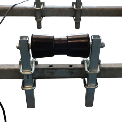 Cantonal Verstellbarer Kielrollensatz - 183x85 mm - Rohr 30x30x300 mm