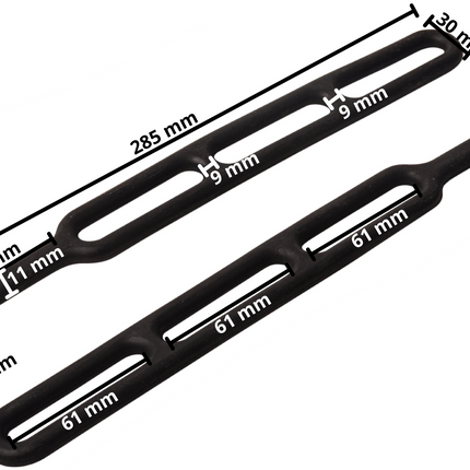 Cantonal Verstellbarer Spanngummi 28 cm - 4 Stück