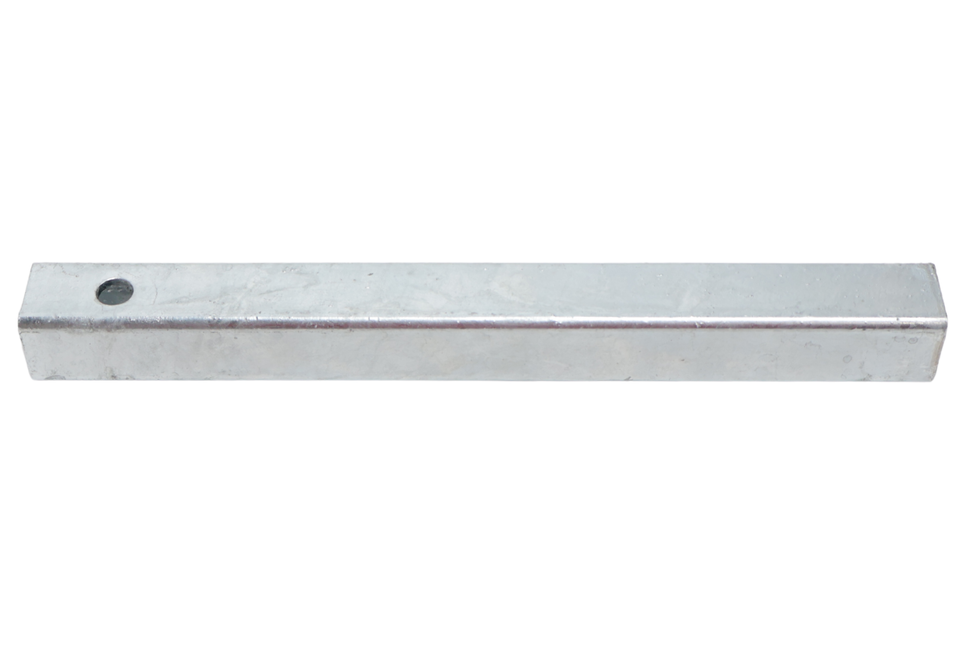 Cantonal Verstellrohr aus verzinktem Stahl - Muffe 30x30x300 mm