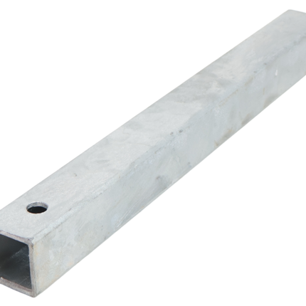 Cantonal Verstellrohr aus verzinktem Stahl - Muffe 40x40x400 mm