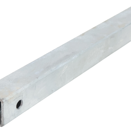 Cantonal Verstellrohr aus verzinktem Stahl - Muffe 40x40x400 mm