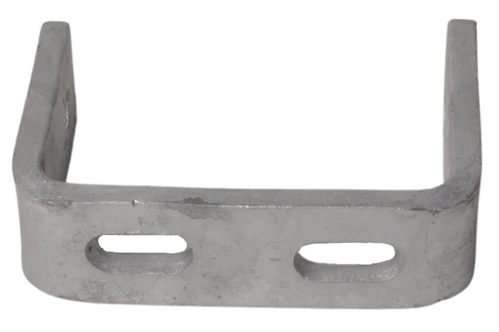 Cantonal Verzinkter Kielhalter U-Träger - Länge 120 mm - mit Langlöchern