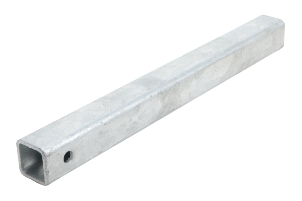 Cantonal Verzinktes Ausrichtungsrohr 30x30x300 mm für Kippblock 60x40 mm