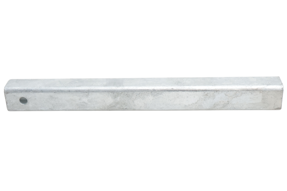 Cantonal Verzinktes Ausrichtungsrohr 30x30x300 mm für Kippblock 60x40 mm