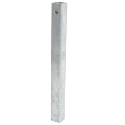 Cantonal Verzinktes Ausrichtungsrohr 30x30x300 mm für Kippblock 60x40 mm