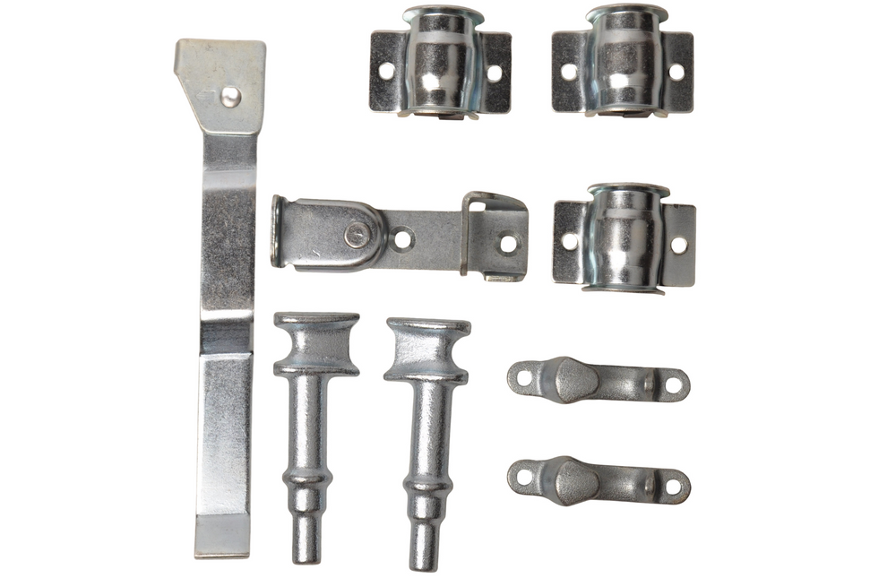 Cantonal Verzinktes Stangenschloss - rechts - für Ø22 mm Stange