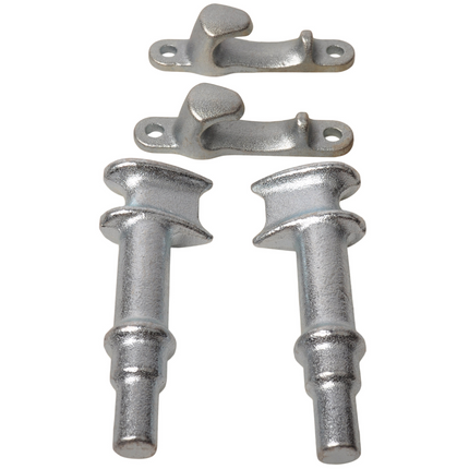 Cantonal Verzinktes Stangenschloss - rechts - für Ø22 mm Stange