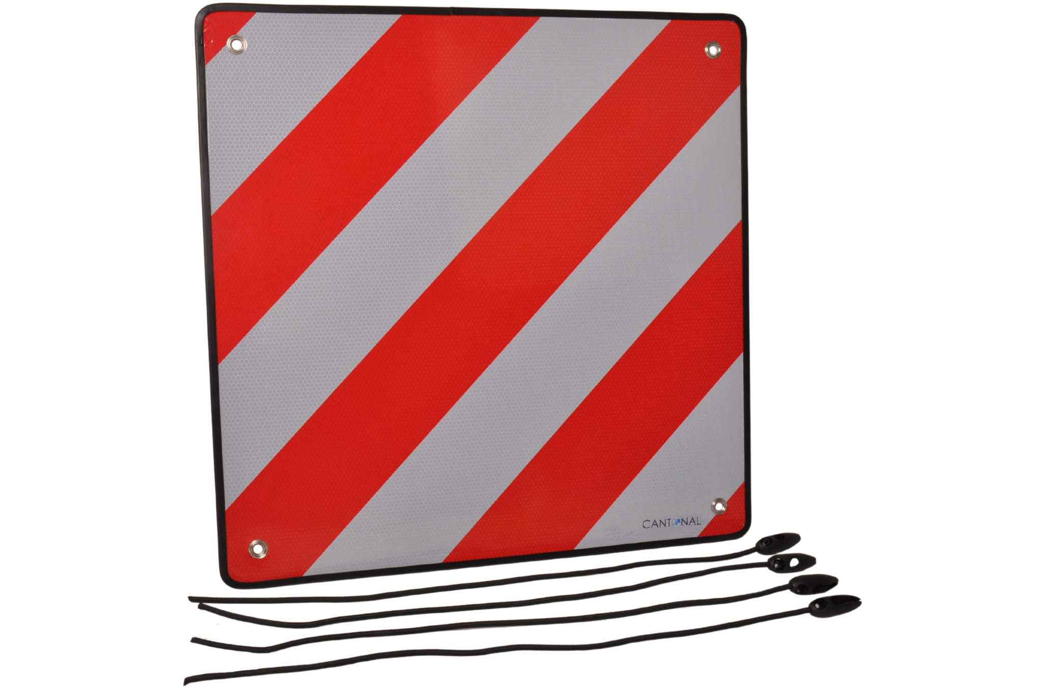 Warntafel für Italien und Spanien 50 x 50 cm – Aluminium – Anhängershop
