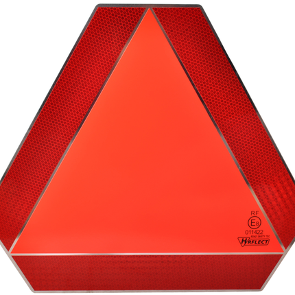 Cantonal Warntafel langsamer Verkehr - 36x41 cm - Aluminium