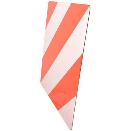 Cantonal Warntafel überstehende Ladung 42,3x42,3 cm ALUMINIUM - extra haltbar